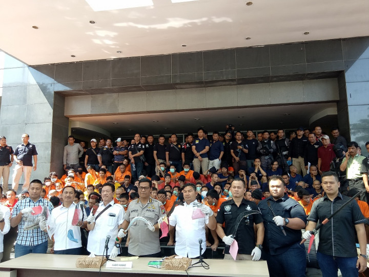 Polda Metro Tangkap 387 Orang dalam 3 Hari