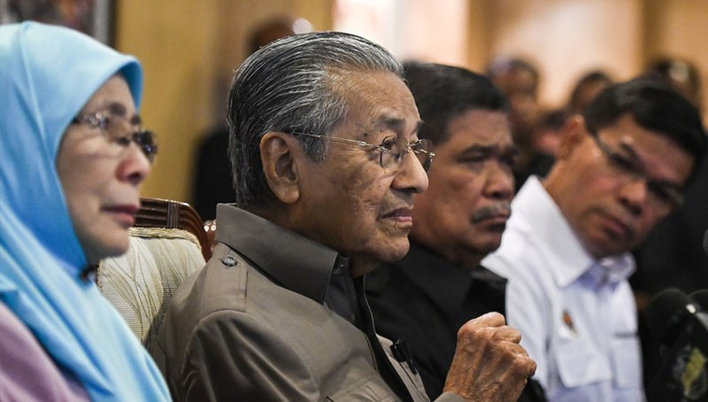 PM Malaysia Mahathir Mohamad bantah dendam kepada mantan PM Najib Razak (Foto: Malaysia Kini).