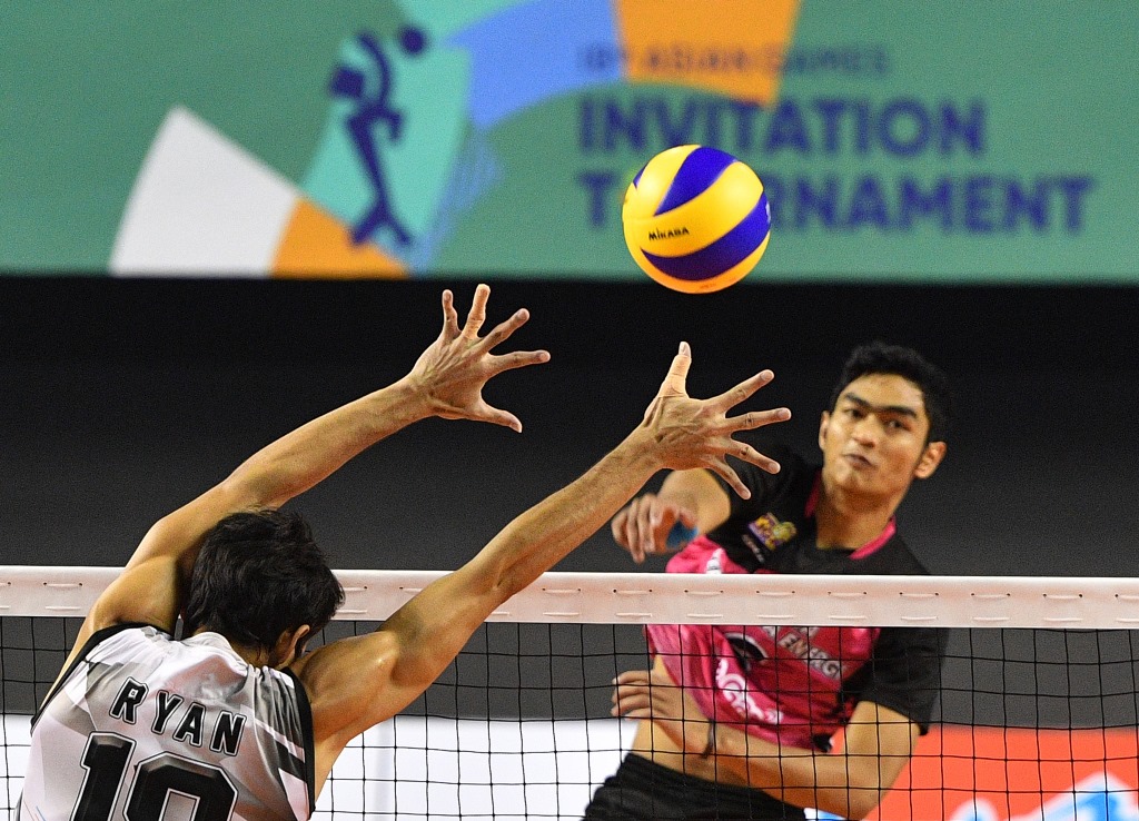 Ilustrasi voli indoor. (Foto: Antara/Andik Wahyu)