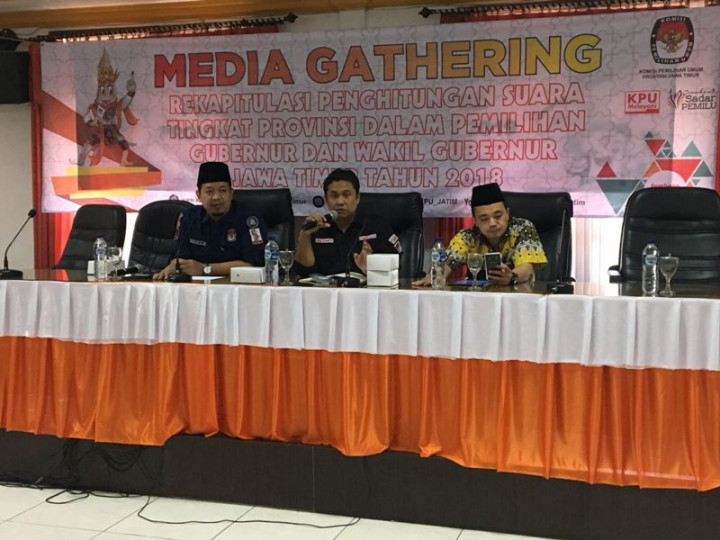 Dua Daerah di Jatim Belum Serahkan Hasil Rekapitulasi