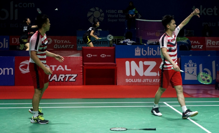 Marcus/Kevin Kecewa dengan Kualitas Wasit di Indonesia Open 2018