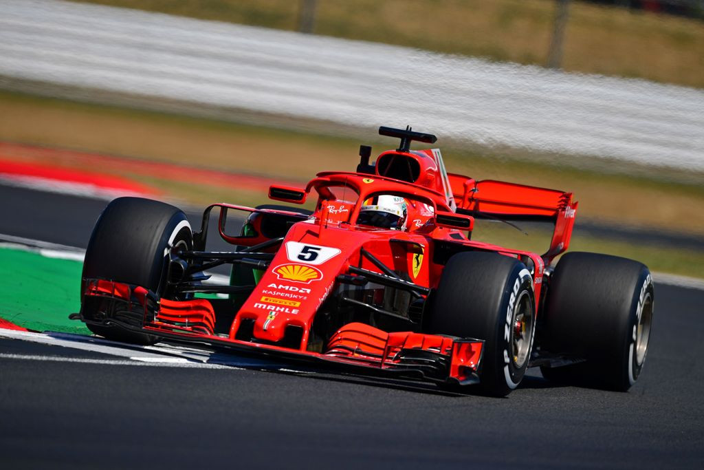 Pembalap Ferrari Sebastian Vettel (Foto: AFP)