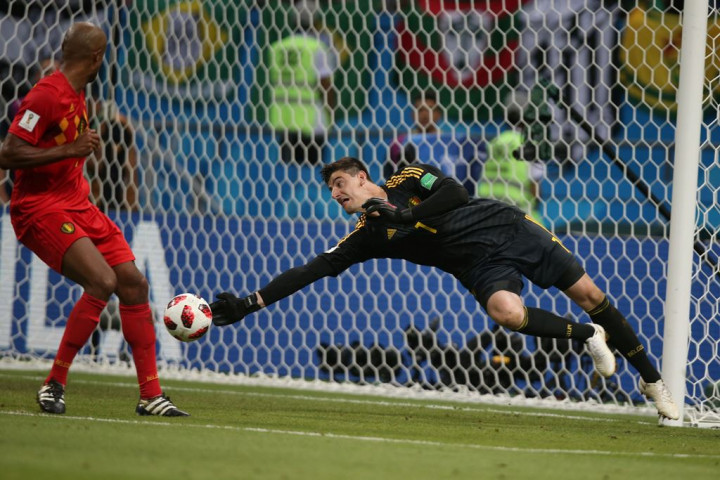 Rapor Pemain Brasil vs Belgia, Courtois Paling Bersinar