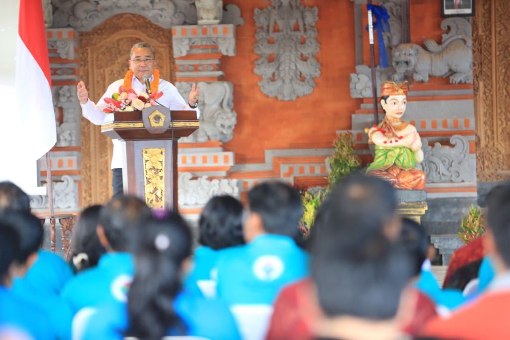Mendes PDTT Eko Putro Sandjojo mendorong percepatan pertumbuhan ekonomi di Kabupaten Gianyar, Bali (Foto:Dok)