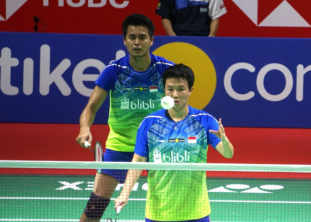 Tontowi Ahmad/Liliyana Natsir. (Foto: medcom.id/Kautsar Halim)