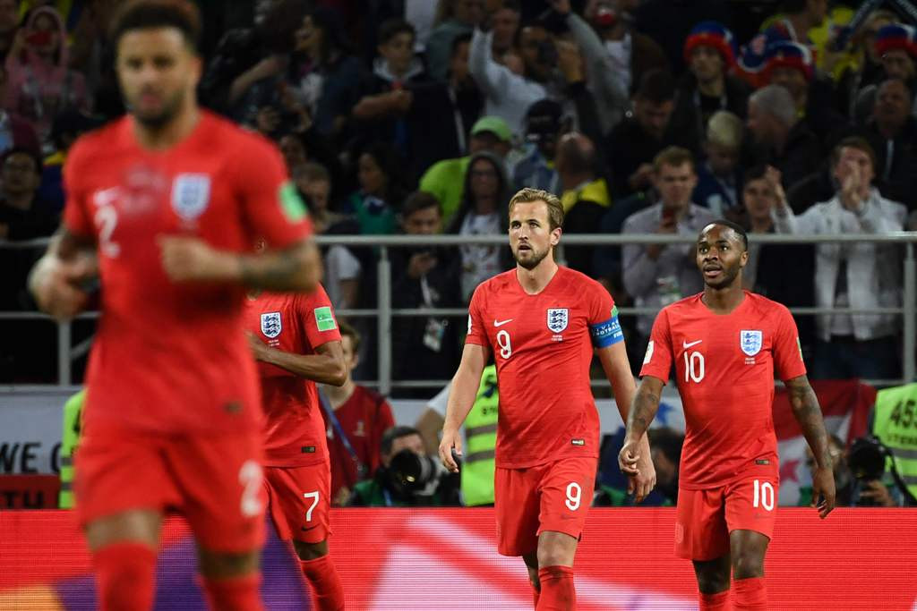 Skuat Inggris. (Foto: AFP PHOTO / FRANCK FIFE)