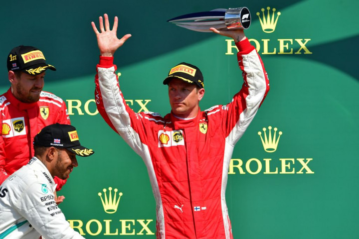Raikkonen Akui Kesalahan usai Senggol Hamilton