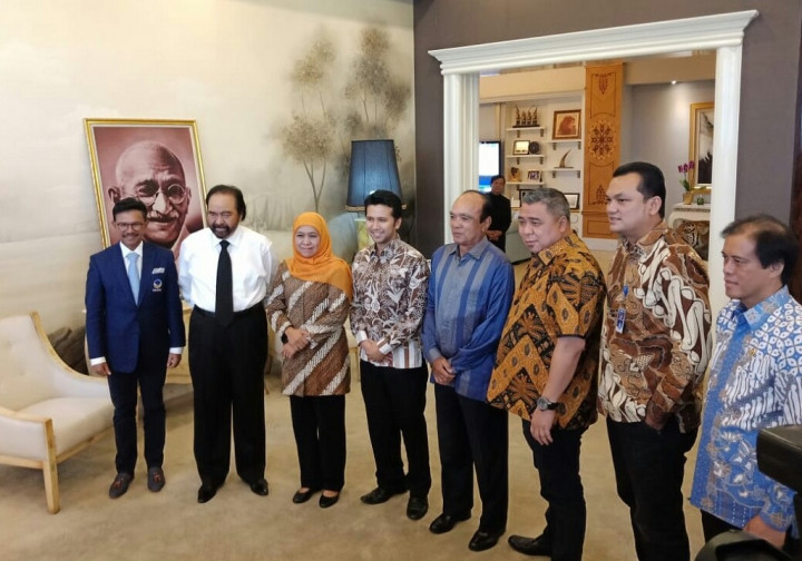 Khofifah-Emil Sowan ke DPP NasDem