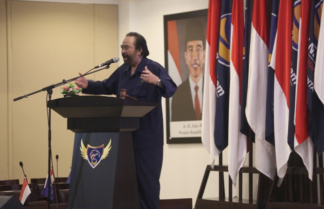 Ketua Umum Partai NasDem Surya Paloh. Foto: MI/Ramdani