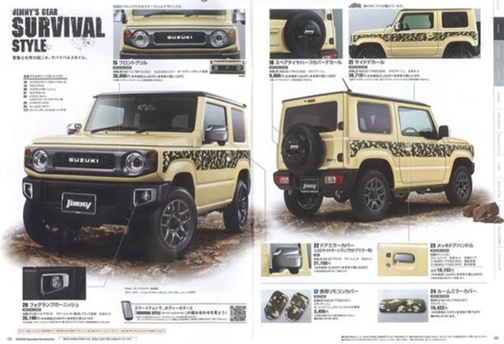 Intip Aksesoris Resmi Suzuki Jimny Terbaru - Medcom.id