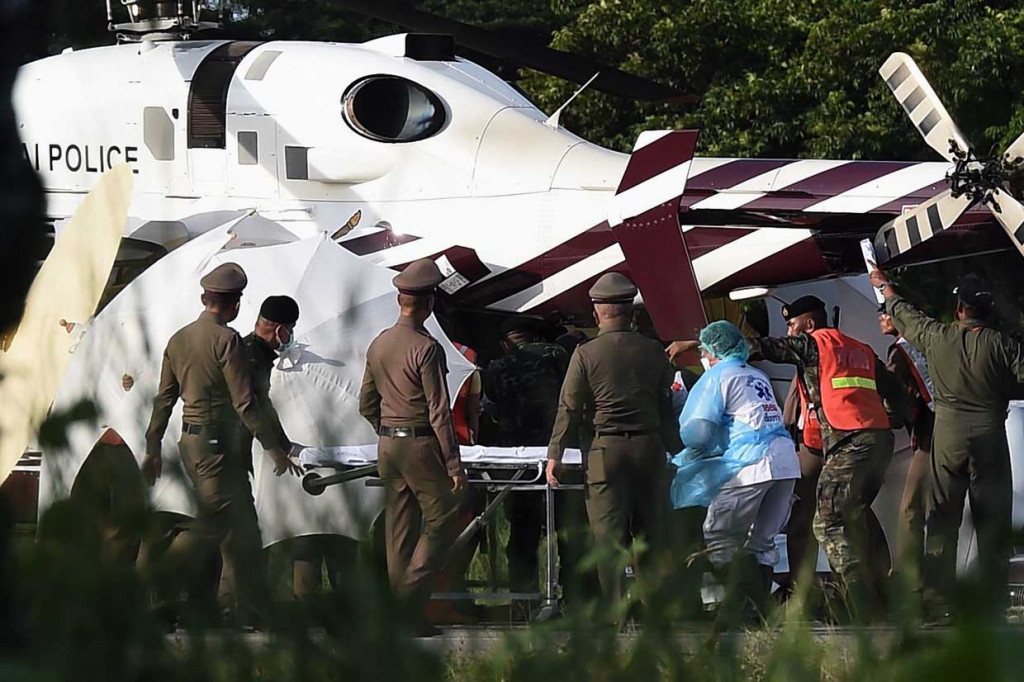 4 Anak Lagi Dikeluarkan dari Gua di Thailand