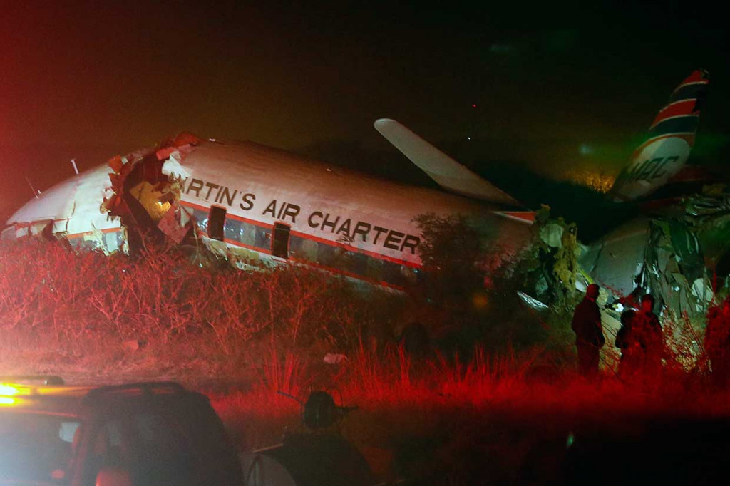 Pesawat Jatuh di Afrika Selatan, 1 Orang Tewas, 20 Terluka