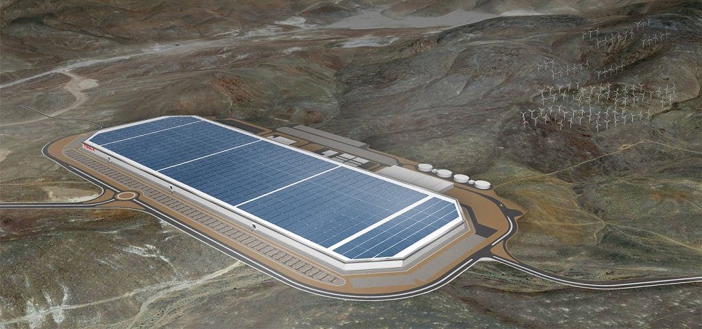 Saat ini, Tesla memiliki dua Gigafactory di AS.