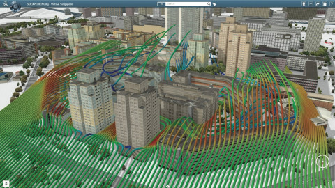 Teknologi 3DEXPERIENCECity Dassault Systèmes.