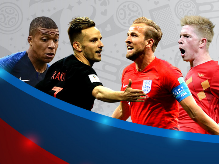 Statistik Pertandingan Kroasia Kontra Inggris di Semifinal Piala Dunia 2018