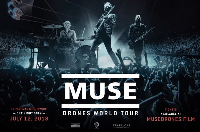 Film Muse Drones World Tour akan Tayang Serentak Satu Malam di Seluruh Dunia