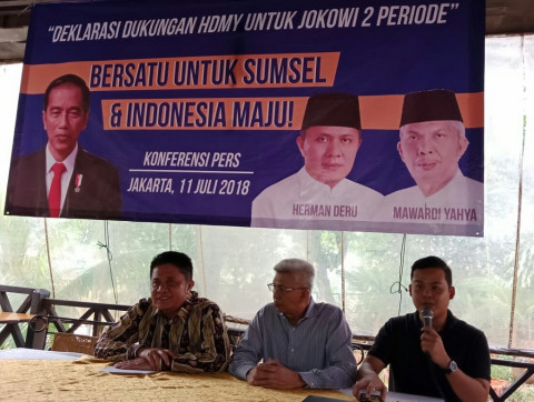 Herman-Mawardi Deklarasi Dukung Jokowi