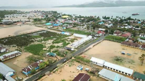 Banjir tiga desa di Maluku Utara. BNPB