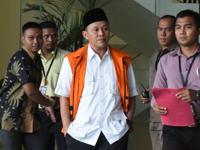 Bupati Lampung Tengah Nonaktif Dituntut 4,5 Tahun Penjara