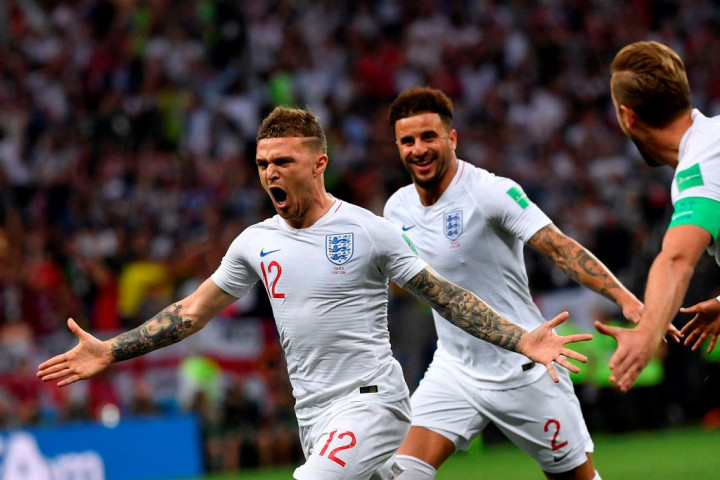 Gol Kieran Trippier Cetak Sejarah buat Inggris