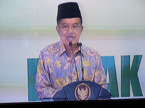 Wakil Presiden Jusuf Kalla (JK)--Medcom.id/Desi Angriani.