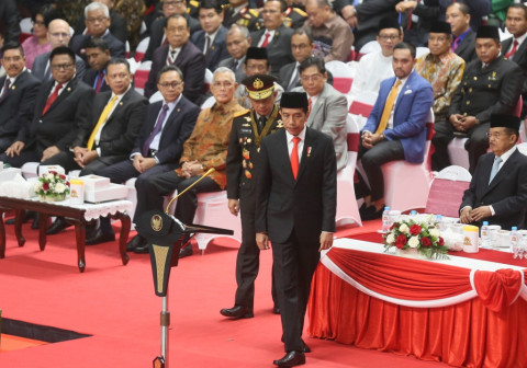 Presiden Instruksikan TNI-Polri tak Terlibat Politik Praktis