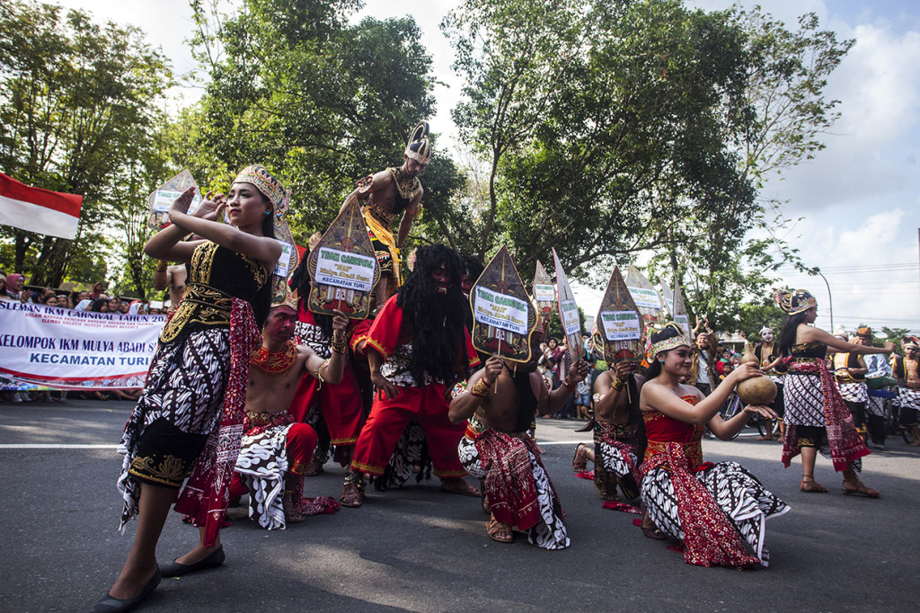 Kemeriahan IKM Carnival 2018 di Sleman