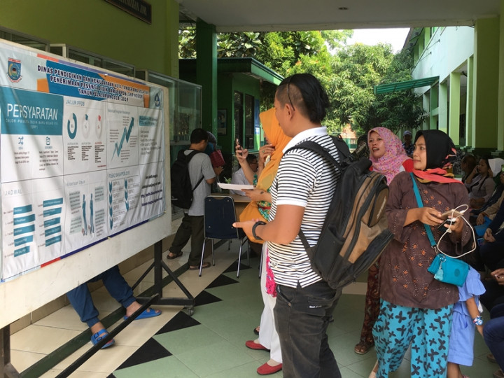 PPDB Online Kota Bekasi Sisakan 42 Bangku Kosong