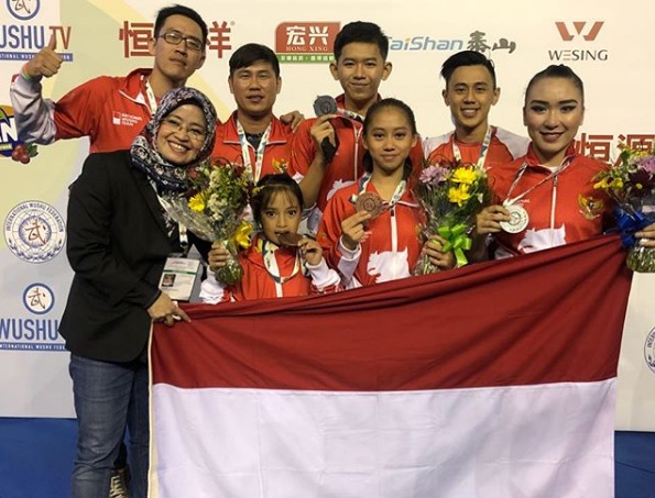 Bukti Adanya Regenerasi di Tim Wushu Indonesia