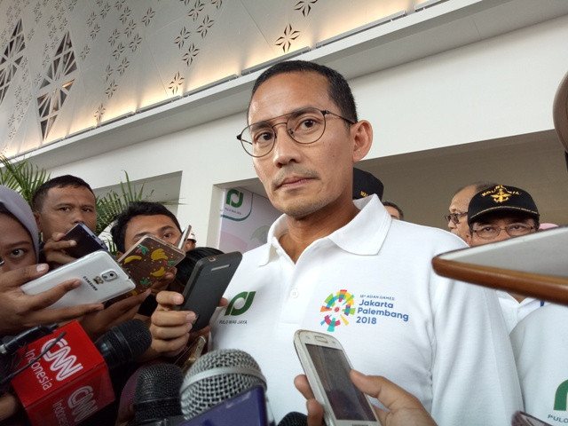 Wakil Gubernur DKI Jakarta Sandiaga Uno. Foto: Siti Yona Hukmana/Medcom.id