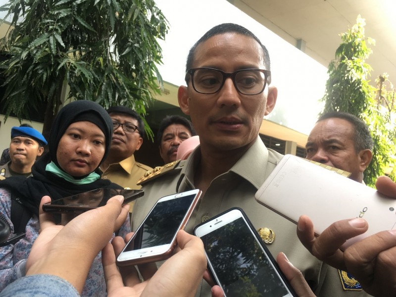 Wakil Gubernur DKI Jakarta, Sandiaga Uno - Medcom.id/M Sholahadhin Azhar.