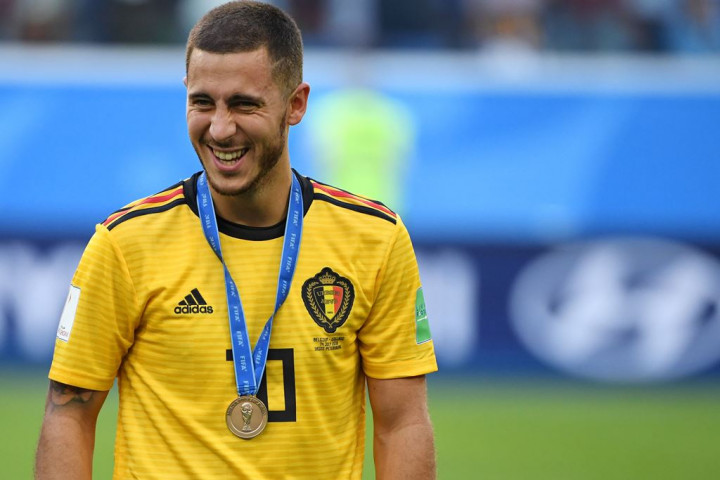 Komentar Hazard Usai Bawa Belgia Juara Ketiga