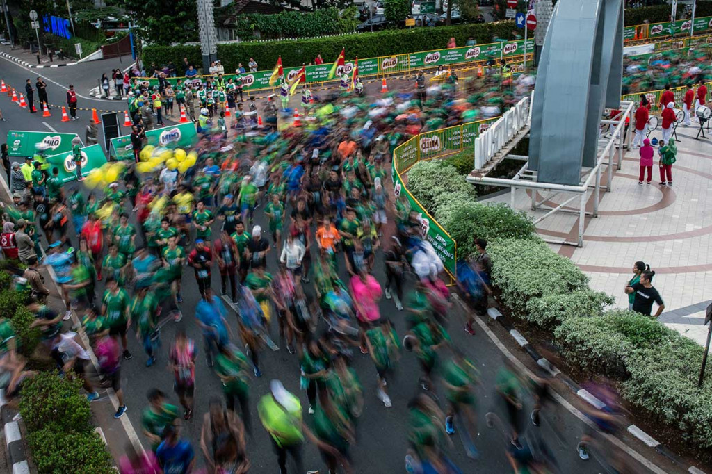 Pelari Kenya Juara Jakarta 10K