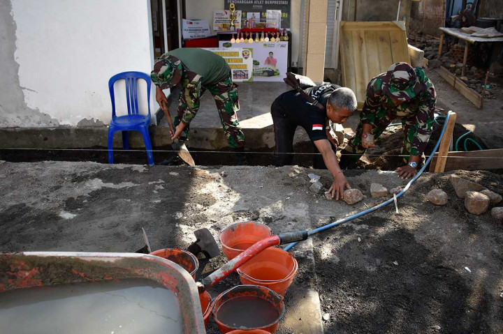 Rumah Zohri Mulai Direnovasi