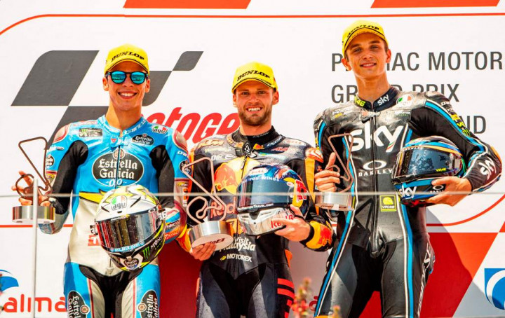 Naik Podium, Rossi Terinspirasi Sang Adik & Folger