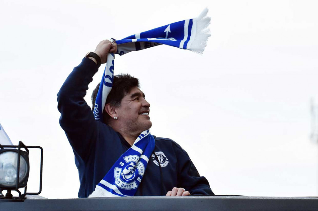 Maradona Jadi Bos Klub Belarusia