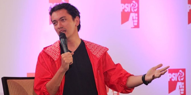 Wakil Ketua PSI Jakarta Rian Ernest.