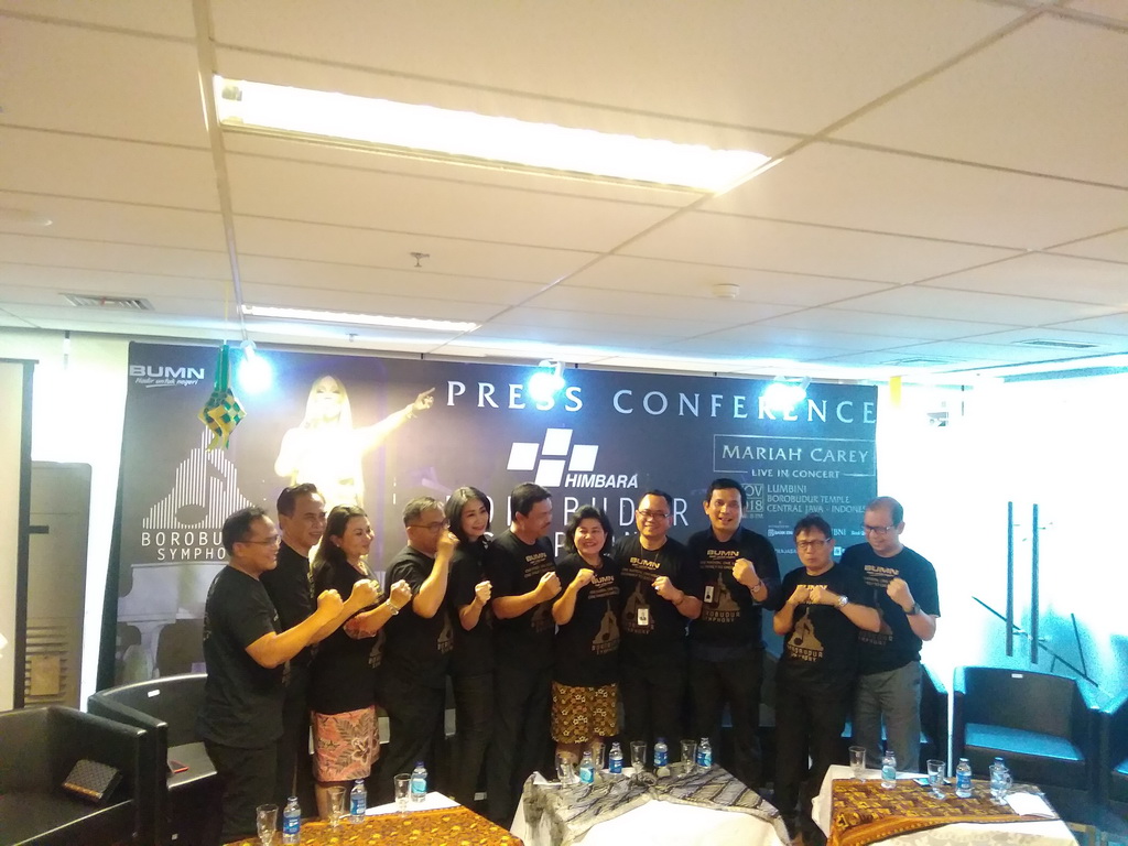  Jumpa media konser Mariah Carey 