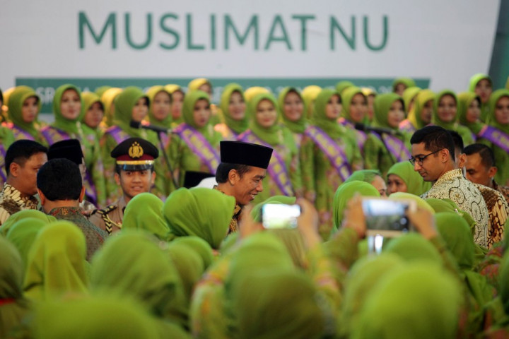 Ribuan Anggota Muslimat NU Khatamkan Alquran