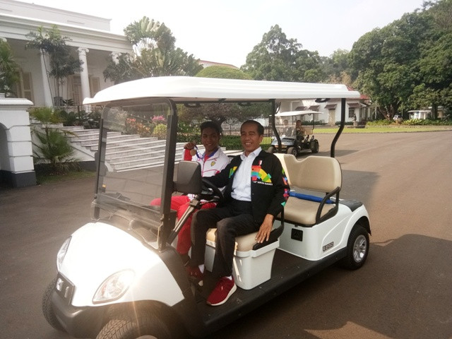 Jokowi Sebut Zohri Pembesar Sesungguhnya