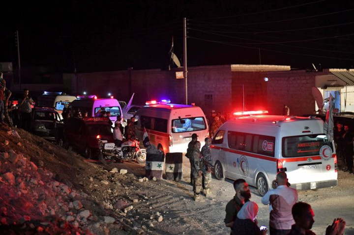 Ribuan Orang Berhasil Diungsikan dari Dua Kota Suriah