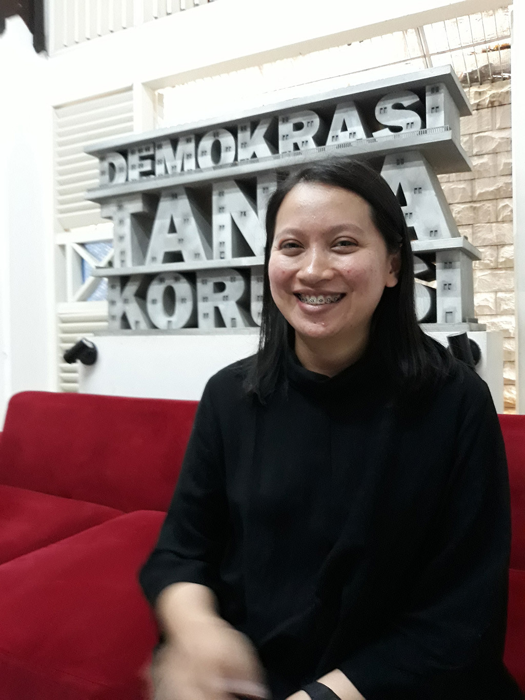 Peneliti ICW, Siti Juliantari, Medcom.id/Citra Larasati.