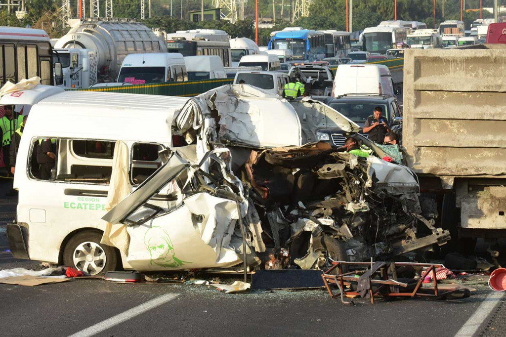 13 Tewas akibat Kecelakaan di Jalan Raya Meksiko