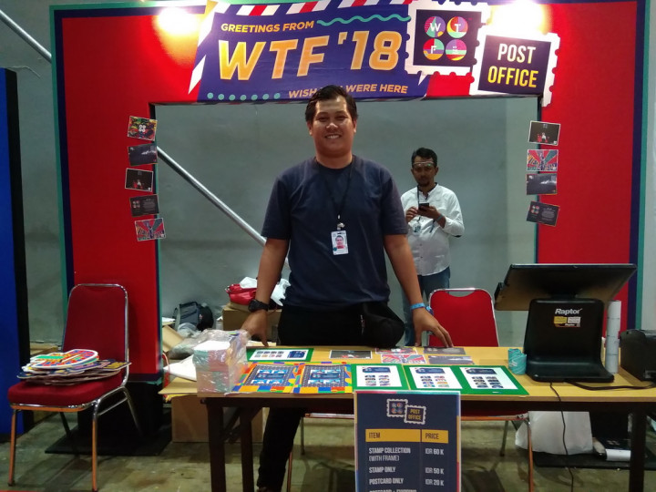 Pegiat Filateli, Mari Berikirim Pesan Berperangko Khusus di We The Fest 2018