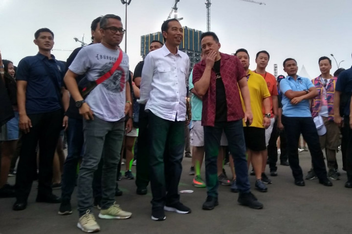Hadiri We The Fest 2018, Jokowi Puji Penampilan WSATCC