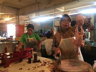 Cara Pedagang Ayam Siasati Harga