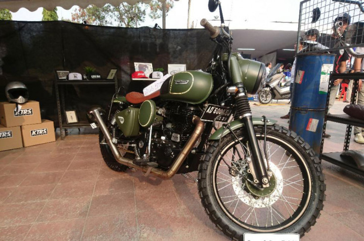 Royal Enfield Classic 500 Bobber, Selera Anak Presiden