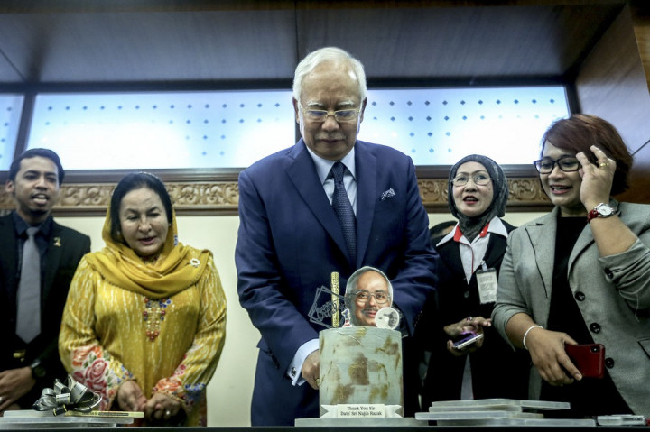 Najib Razak Rayakan Ultah ke-65 di Kediamannya