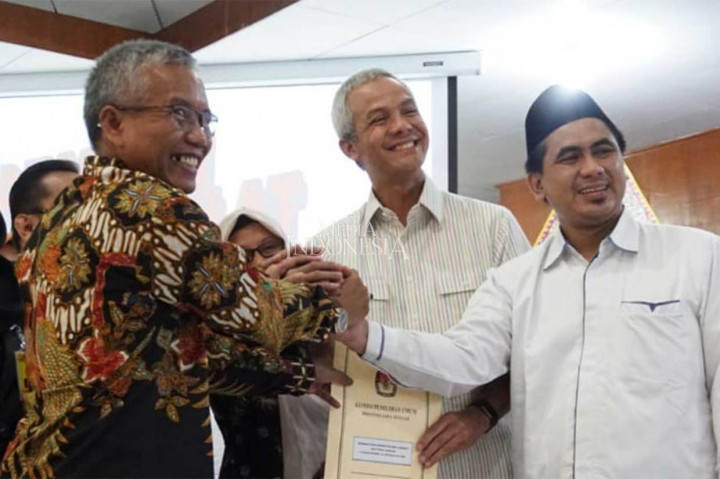 Ganjar-Yasin Ditetapkan sebagai Pasangan Terpilih