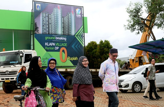 Sisa APBD 2017 untuk program Rumah DP Nol Rupiah